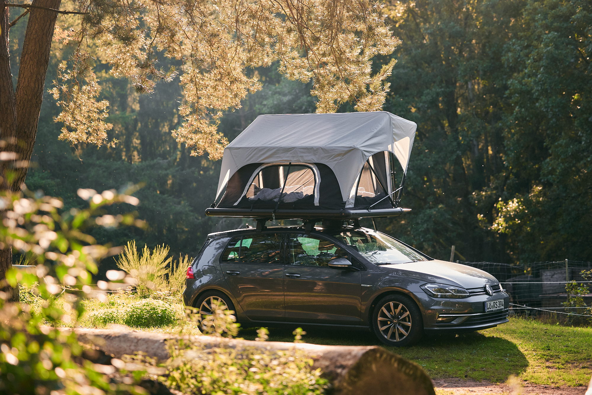 Mehr über den Artikel erfahren Meine komplette Ausrüstung – Dachzelt Camping & Hundefotografie