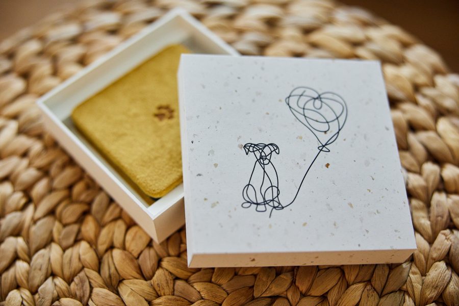 Mini Leporello mit Schatulle